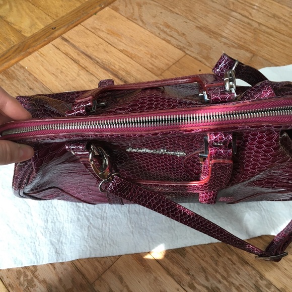 Purple snake print purse - Picture 8 of 8